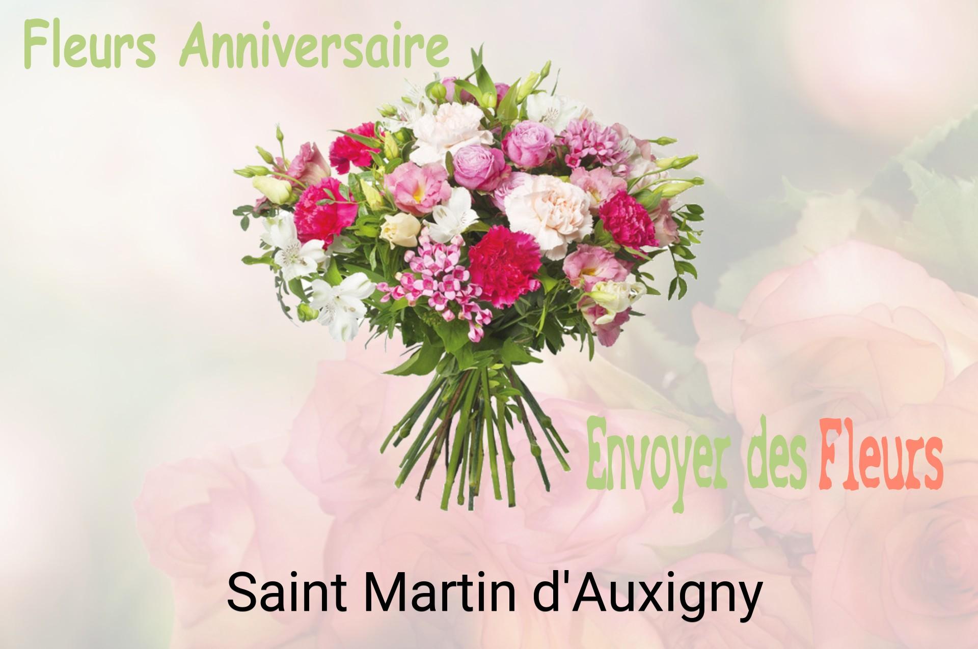 Bouquet de fleurs d’anniversaire livré à Saint-Martin-d'Auxigny
